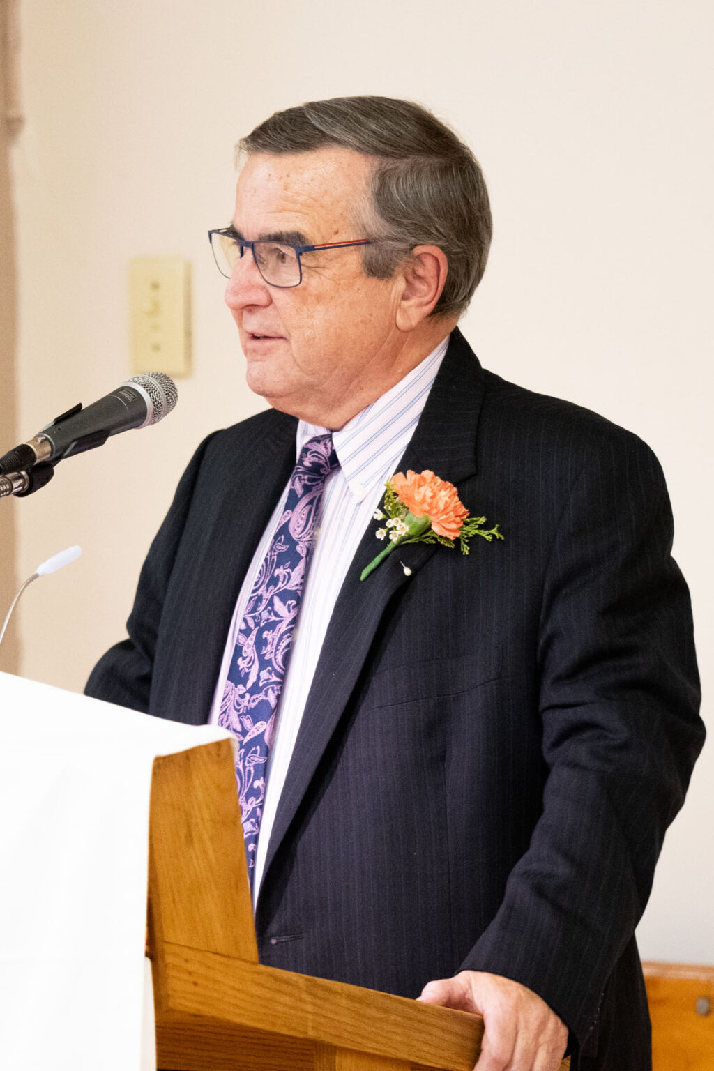 President’s speech – John Wintoniak